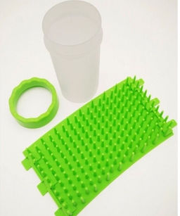 Лапомойка для средних и крупных пород собак 15х10см.,900мл.