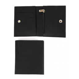 Портмоне мужское Croco-ПР-1064 натуральная кожа 1 отд, 4 карм, черный крейзи (4) 264197