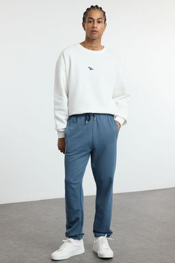 TRENDYOL MAN Indigo Oversize/Genis Kesim Kumas Mix Esofman Alt? TMNAW25EA00012 - Trendyolmilla фото 2