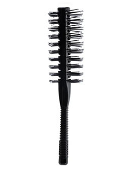 Kristaller Расческа для волос туннельная / Двусторонняя 2156B, пластиковые штифты, 20,5 см, черный
