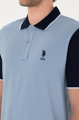 Erkek Regular Fit Polo Yaka Mavi Ti__rt Sepette S_rpriz _ndirim - U.s. polo assn фото 7