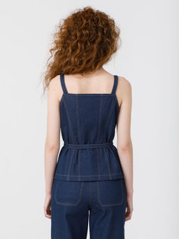 Жилет из джинсы - Stilla фото 4