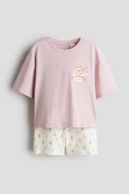 Pijama estampado de algod?n - H&m фото 3