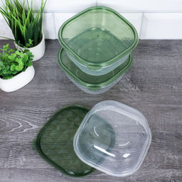 Салатник круглый 3 штуки набор 12,5x4 см / P8 /уп 126/ - ГалеонТрейд фото 7