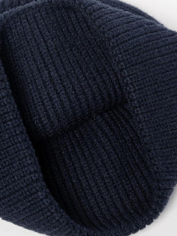 Шапка муж. каш+шерсть+виск LB-N88125 d.blue - Labbra фото 4