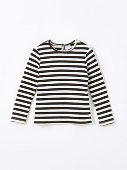 Bisiklet Yaka K?z ?ocuk Ti??rt