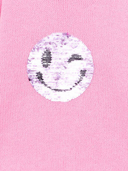 Bisiklet Yaka ?ift Y?nl? Payetli Uzun Kollu K?z ?ocuk Triko Kazak - Waikiki фото 2