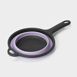 Дуршлаг складной Доляна «Волна», d=20 см, сиреневый