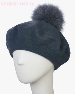 Берет фетр флис Помпон 115 Берет женский флис (58-59) - Tonak фото 19