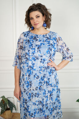 Платье ALANI 2099 василек - Alani collection фото 2