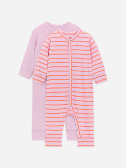 Juego de 2 pijamas de una sola pieza