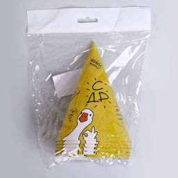 Колпак бумажный Гусь, в наборе 6 шт - Страна карнавалия фото 4