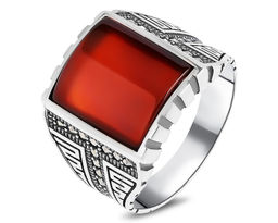 Кольцо, сердолик , марказит, ТМК-1588