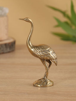 Сувенир «Журавль», 7×4×12 см, бронза