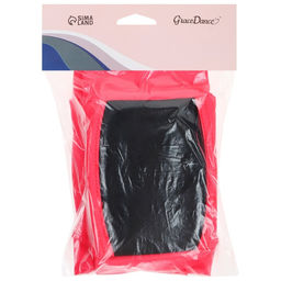 Наколенники для гимнастики и танцев Grace Dance, с уплотнителем, р. L, цвет чёрный/коралл  фото 10