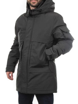 8896 GRAY GREEN Куртка мужская зимняя облегченная (130 гр. холлофайбер) - Fashion фото 4