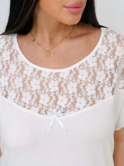 Ночная сорочка женская, цвет белый