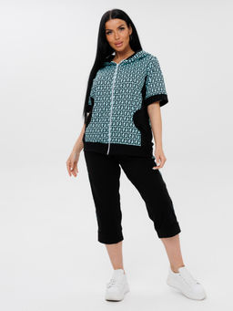 269 ДОМАШНИЙ КОСТЮМ (бриджи) (Ментол) - А-дина фото 2