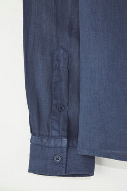 TRENDYOL MAN Kahverengi Regular Limited Edition %100 Keten Gomlek TMNSS24GO00057 - Trendyolmilla фото 16