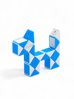 Головоломка «Змейка», цвет синий