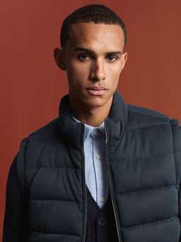 Slim Fit Dik Yaka Erkek ?i?me Yelek