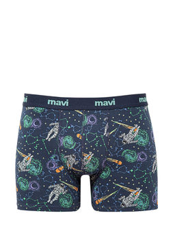 Bask?l? Lacivert Boxer