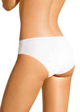 CLE C499к Трусы жен. Кружево хлопок белый - Clever wear фото 2