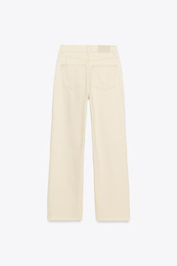 JEANS Z.02 STRAIGHT ANKLE HIGH-WAIST - Zara фото 17