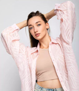 Рубашка #КТ33305 - Dommod фото 14