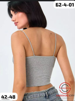 Женский однотонный топик - Bruno фото 9