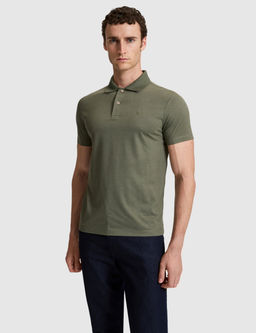 Haki Slim Fit D__meli Polo Yaka Ti__rt