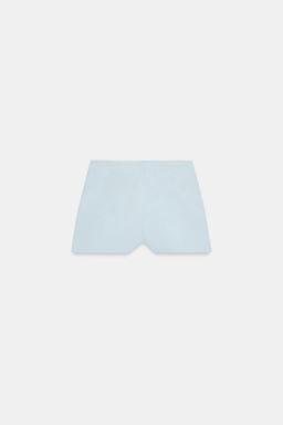 SHORTS TIRO ALTO / Azul claro - Zara фото 5
