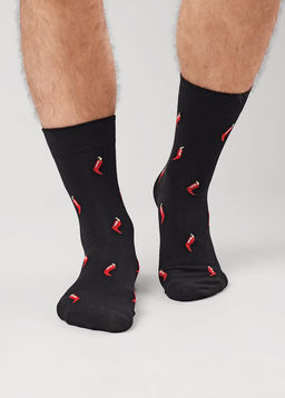 (CLE) К6569Л носки муж. 23Ф (ЧЗ)