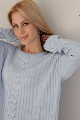 10409 Джемпер нежно-голубой - Martichelli фото 33