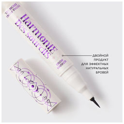 Vivienne Sabo тон 02 Гель для бровей сильной фиксации и фломастер Harmonie des sourcils  фото 5