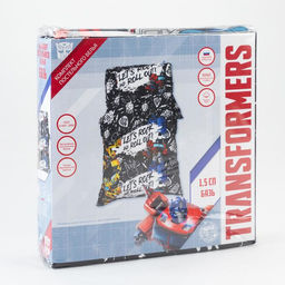 Постельное бельё 1,5 сп Let's rock Transformers 143х215 см, 150х214 см, 50х70 см -1 шт - Hasbro фото 4