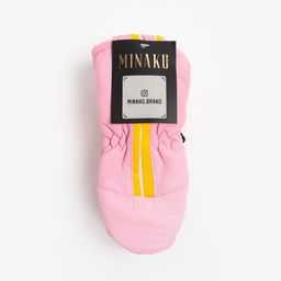 Цена за 2 шт. Варежки зимние для девочки MINAKU, светло-розовые, размер 16-17