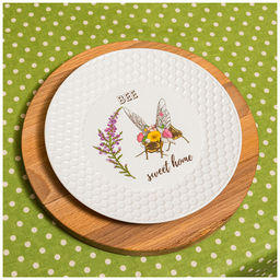 НАБОР ТАРЕЛОК ЗАКУСОЧНЫХ LEFARD HONEY BEE 2 ШТ. 20,5 СМ  фото 4