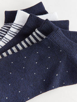 ?izgili Erkek ?ocuk Patik ?orap 5li - Waikiki фото 3