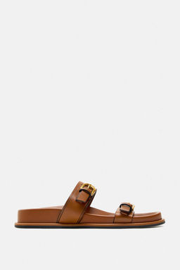 SANDALS WITH BUCKLES - Zara фото 8