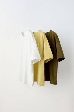 3LU DUZ RENK T-SHIRT PAKETI