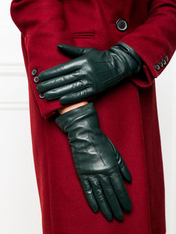 Перчатки жен п/ш LB-0825 d.green - Labbra фото 2