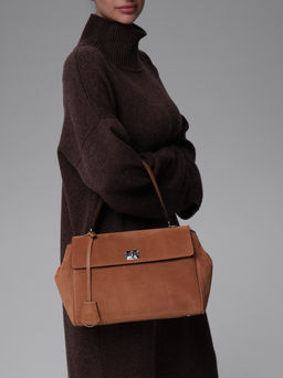 Замшевая сумка Nadi DBR 31356 вуд  фото 3