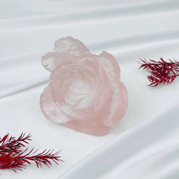 Цветок из Розового кварца