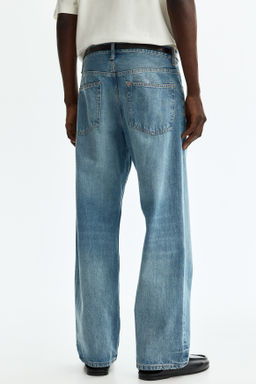 Loose Straight Jeans - H&m фото 15