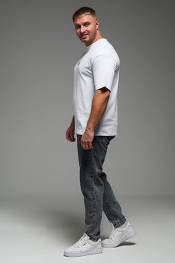 Футболка мужская 8507/1 оверсайз