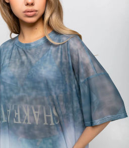 Футболка #КТ106 (10), серо-зелёный