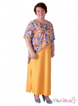 Туника Модель №430 размеры 44-80 - Plusmoda фото 4
