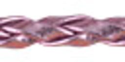 "Zlatka" Браслет плетеный RBL-02 23 см 5 шт СК/Распродажа №20 розовый металлик