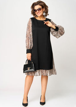 Платье EVA GRANT 7299-Р принт питон